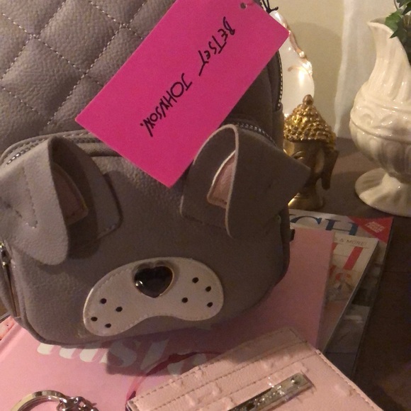 NWT Betsy Johnson backpack and card case gift set - Picture 5 of 8